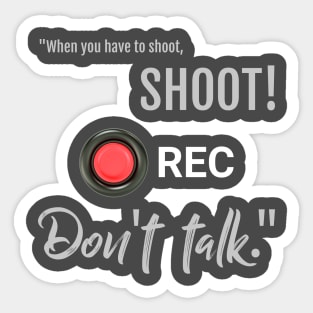 Filmmaking Sticker